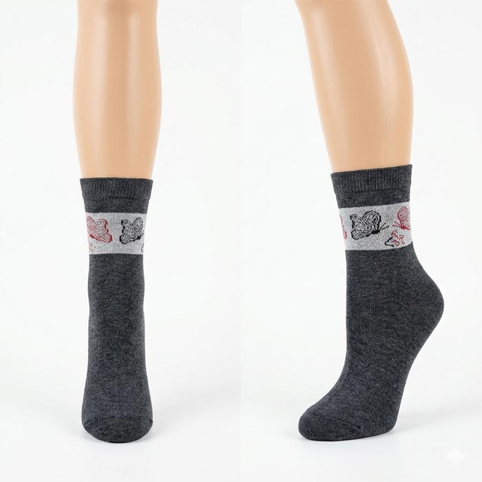 Chf740 Lot de 4 paires de Chaussette en coton